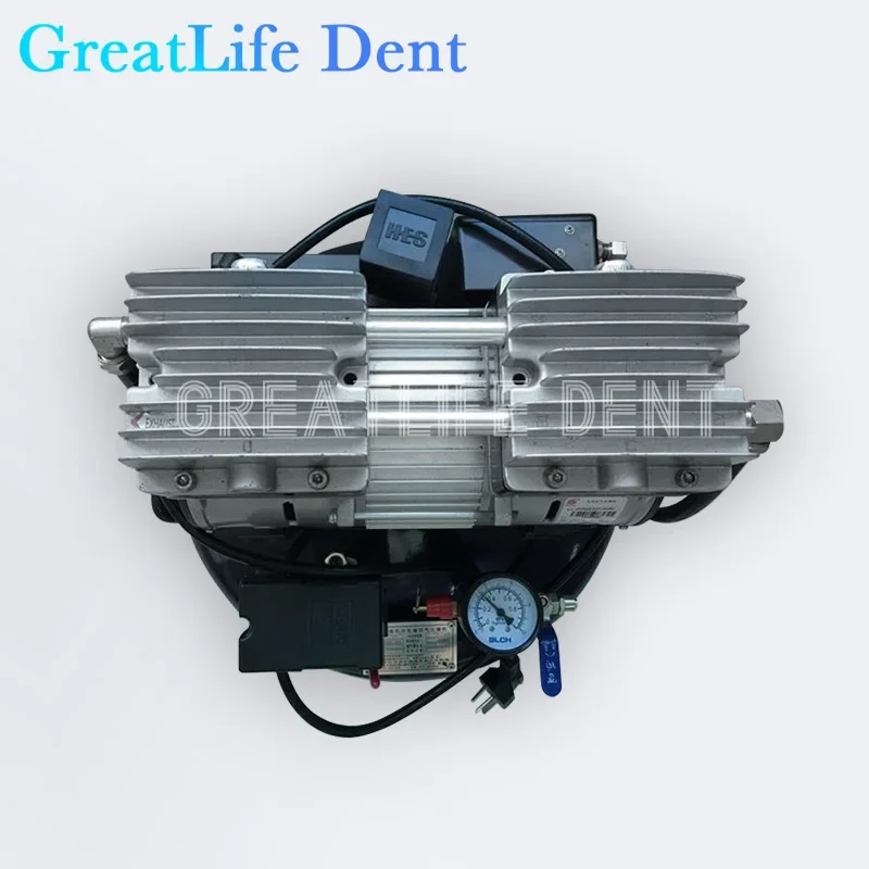 GreatLife Dent Dental 545-1680W 32-60L Air Compressor Laboratory Vertical Oil-free Silent Dental Air Pump Dental Lab Equipment