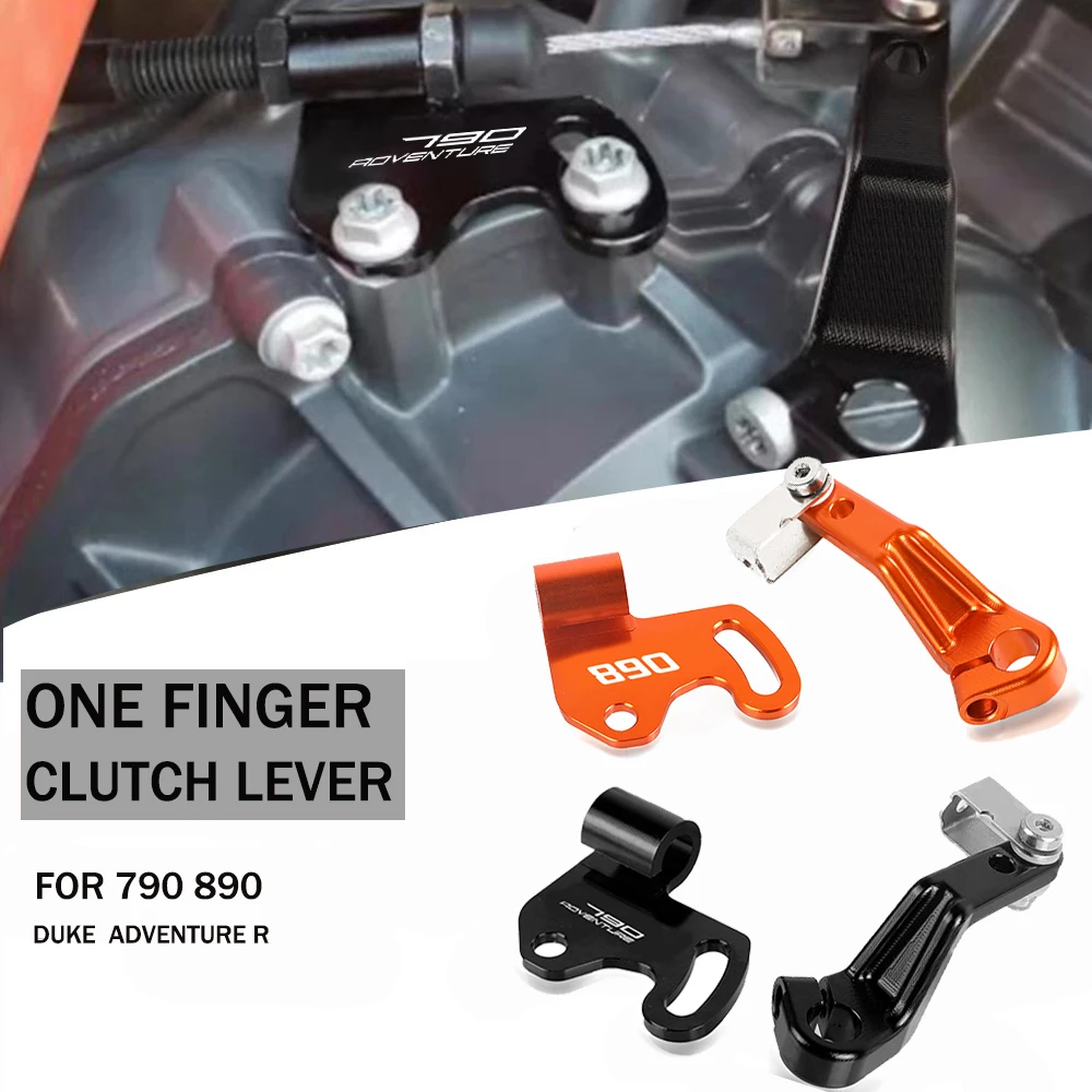 

For Duke 890 790 Duke 790 890 Adventure R Accessories One Finger Clutch Lever Clutch Arm Extension Finger Clutch Replacement