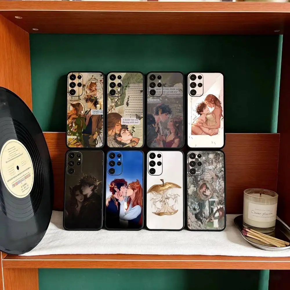 

The Cruel Prince Jude And Cardan Phone Case For Samsung S25,S24,S21,S22,S23,S30,Ultra,S20,Plus,Fe,Lite Black Shell