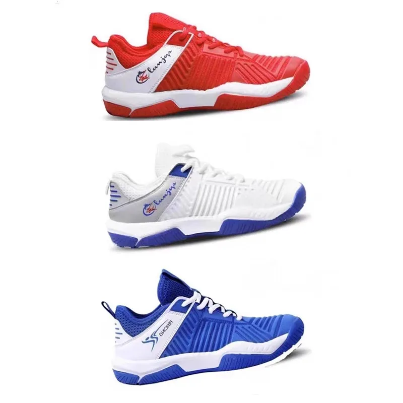 2025 New Couple's Badminton Trainers Breathable Badminton Shoes Durable Outdoor Sports Shoes Comfortable Duck-Style Shoesc