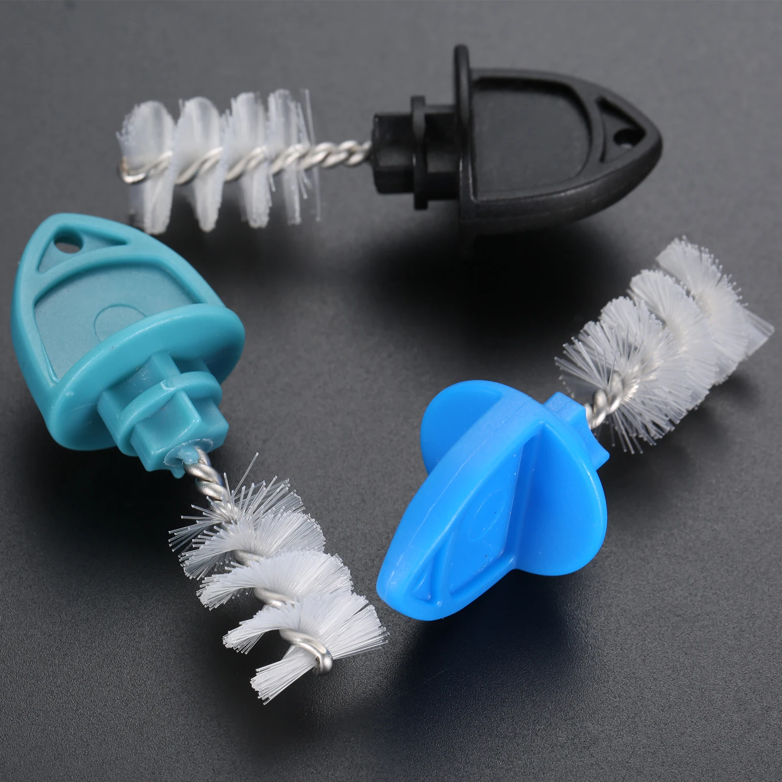 10Pcs 3 Colors Beer Plug Tap Brush Beer Faucet Brush Tap Cleaning Plug Brush for Draft Beer Faucet Cap Tool Home Bar Accessories