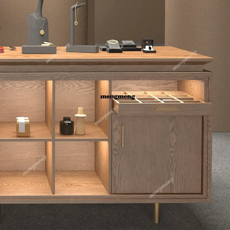 A5203 Nakashimadai Jewelry Store New Chinese-style display storage cabinet Gift display rack