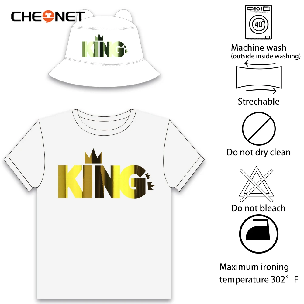 CHEONET HTV ---12"x40"/30.5cmx100cm ECO PU Heat Transfer Vinyl With Sticky Back T-shirt Iron On HTV Film Pattern Press DIY Craft