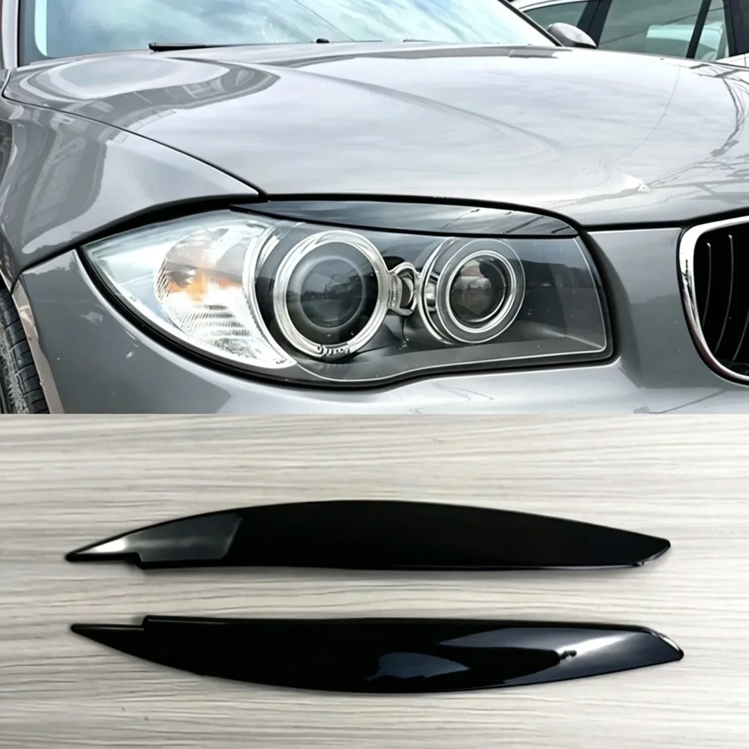 Frontscheinwerfer-Augenbrauenblende, Tuning-Zubehör, Karosserie-Kit-Erweiterung für BMW 1er Serie E81 E82 E87 E88 2004-2014 – Detail 6