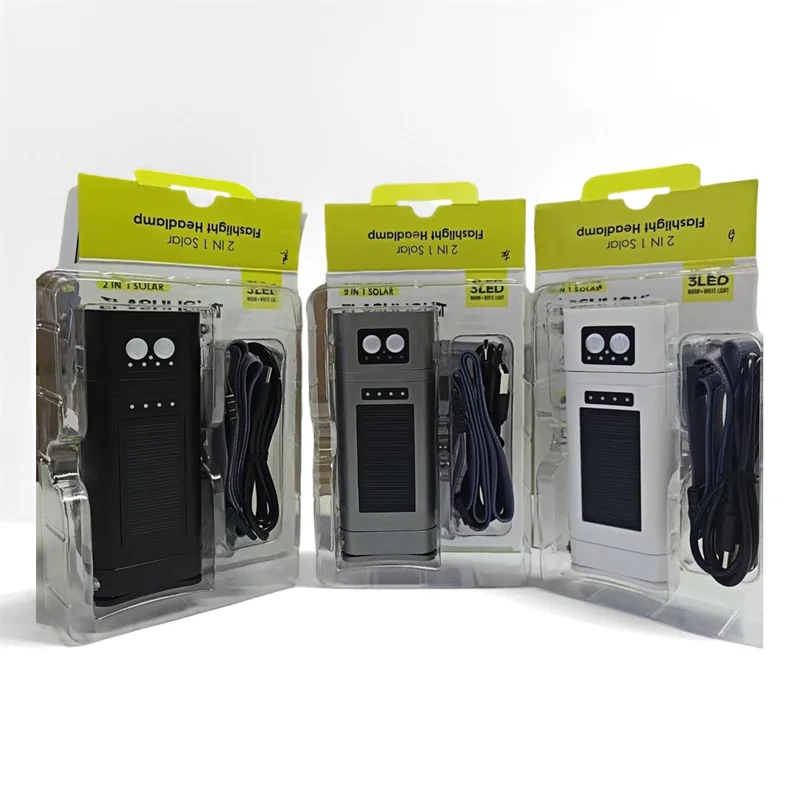 Multi Functional Solar Headlights Mining Lights Waterproof Lightweight And Long-Lasting Breaking Traditional Lighting Fixtures