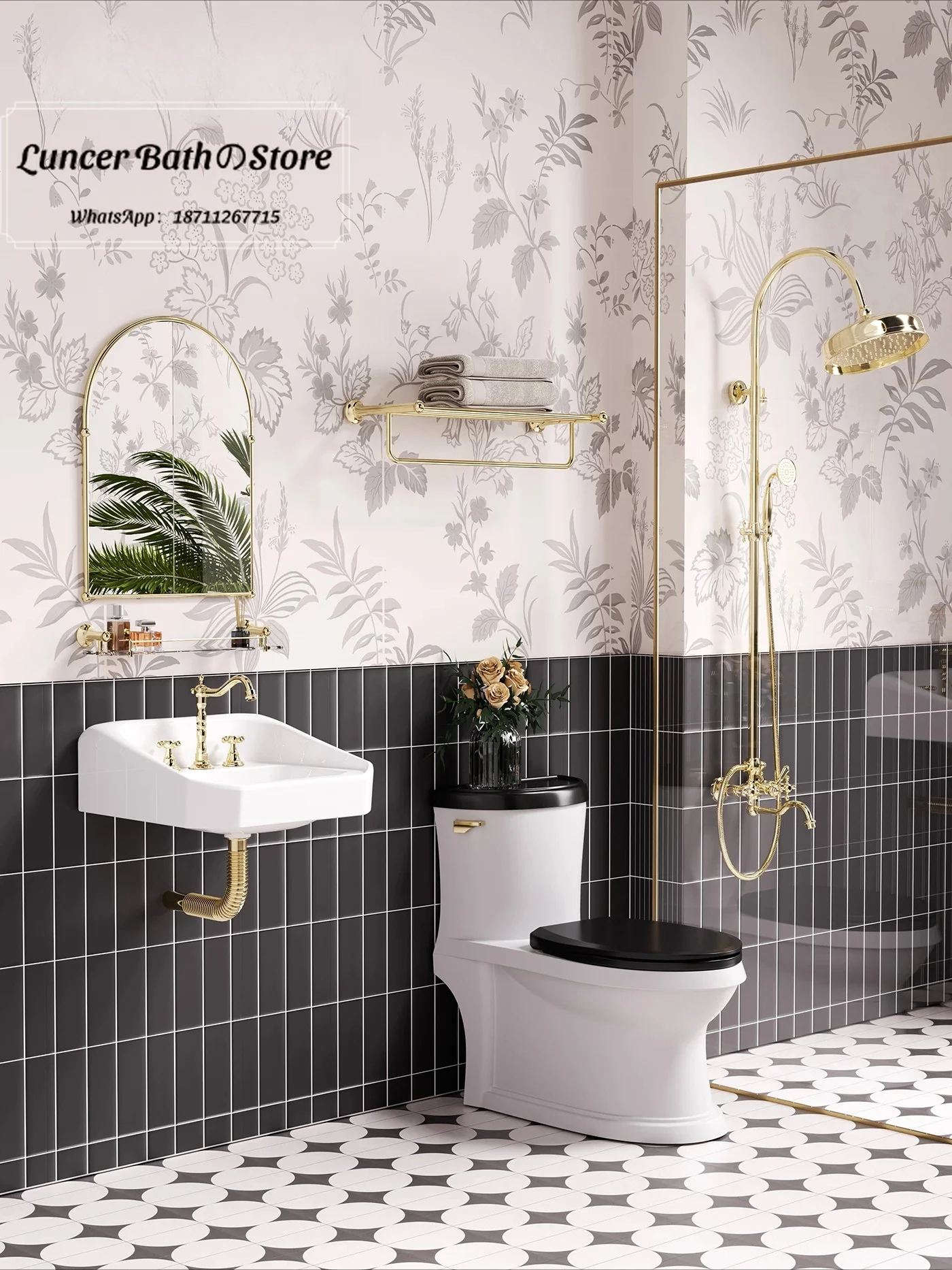 Cream Vintage Wall Hung One-piece Wash Basin High Temperature Glazed Anti-splash Wall Sink For Homestay Powder Room Balcony