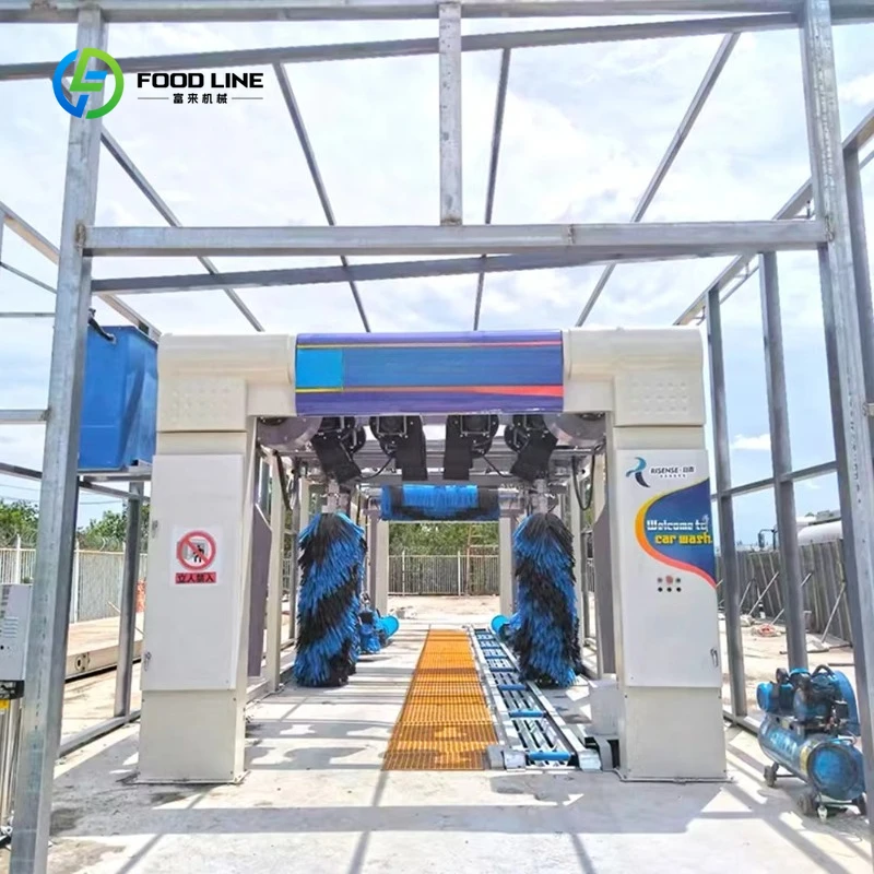 Customized Tunnel Car Wash Machine High Quality Second Hand Tunnel Washer System Tested & Certified with 1 Year Warranty