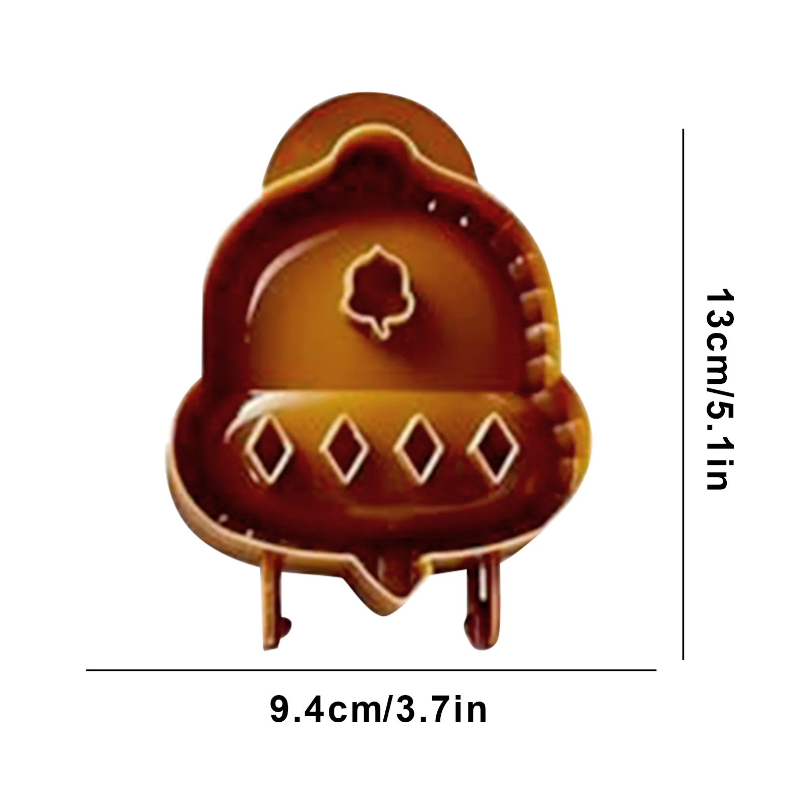 Holiday Mini Pie Mould Multi-Purpose Hand Pie Press Mould Maker Reusable Fall Dough Press Tool Set for Christmas Cookie Cutters view 6