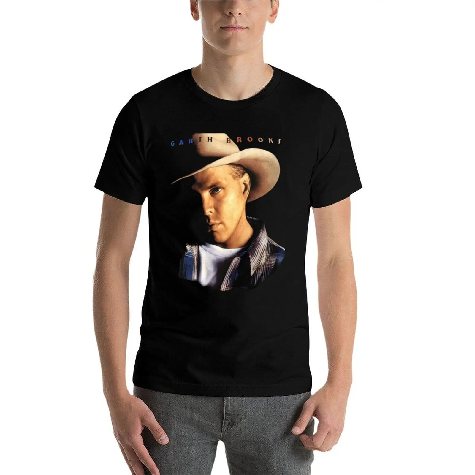 

Vintage Distressed 90s Garth Brooks T-Shirt T-Shirt essential t shirt t shirt custom print cotton t shirt pack T-Shirt