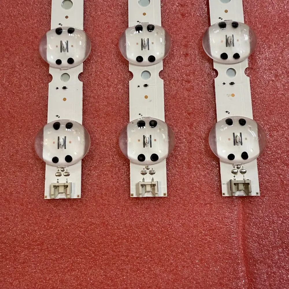 

3pcs/set LED strip For 8LED 43UK6500AUA 43UK6500PSA 43UK6520PSA 43UK6310PSE 43UK6510PSF 43UK6500PLA 43UK6950PLB 43UK6750PLD