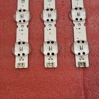 3pcs/set LED strip For 8LED 43UK6500AUA 43UK6500PSA 43UK6520PSA 43UK6310PSE 43UK6510PSF 43UK6500PLA 43UK6950PLB 43UK6750PLD