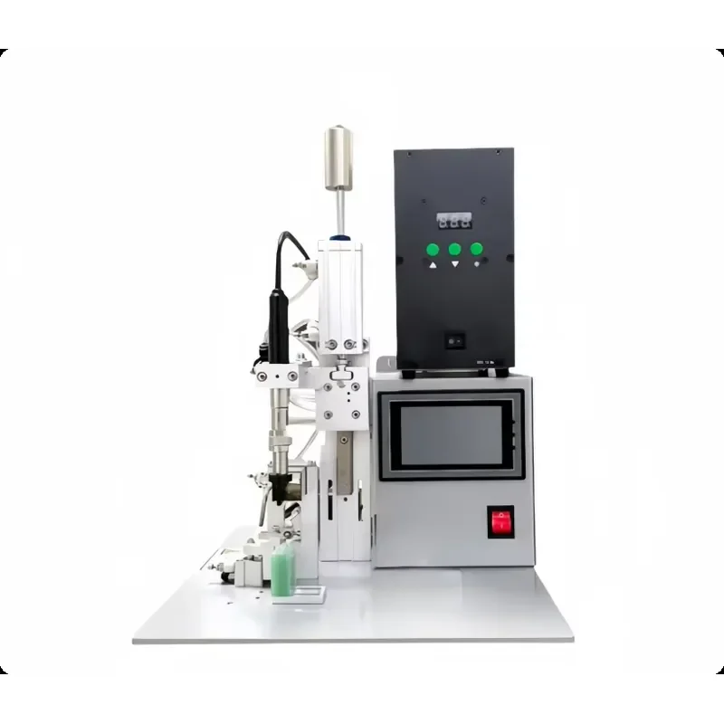 Pedal Spot Welding Machine for USB Data Cable Head Resistance Capacitor Switch Plug Automatic Electric Soldering Machine