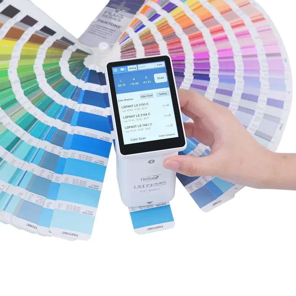 New LS173 D/8 Digital Colormeter Portable Colorimeter Price Paint Color Meter Handheld RGB Colorimeter for Color Measurement