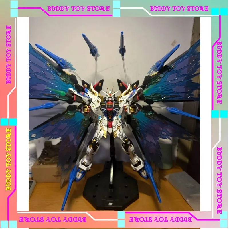 DBANDAI DDB MGEX 1/100 Strike Freedom Light Wings Option Set - Assembled Model Action Toy Doll for Animation Fans Children's DIY