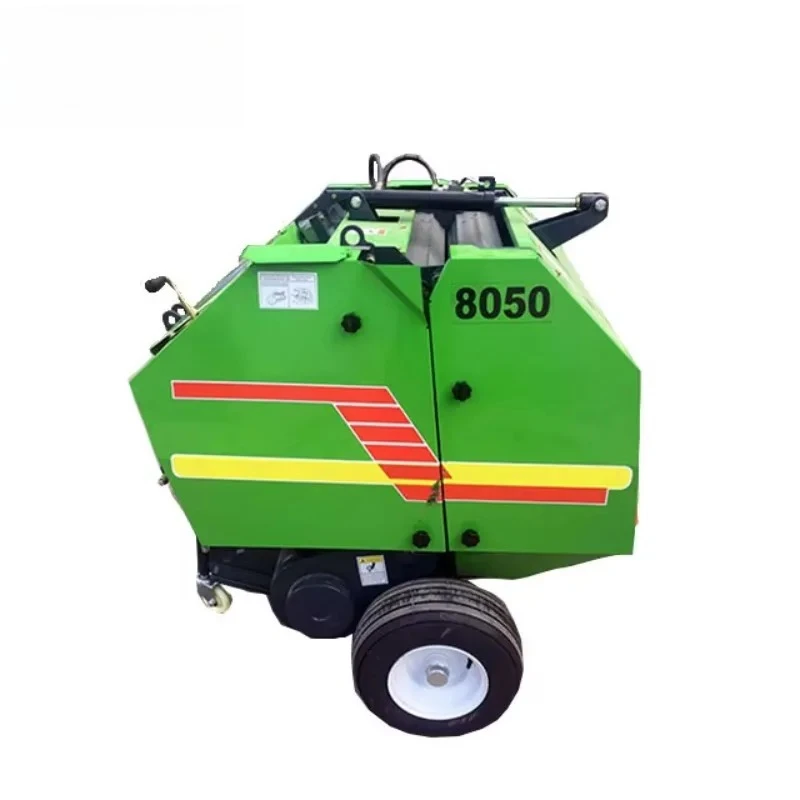 Top Selling Products High Quality Agricultural Use Mini Round Hay Baler Packing Machine