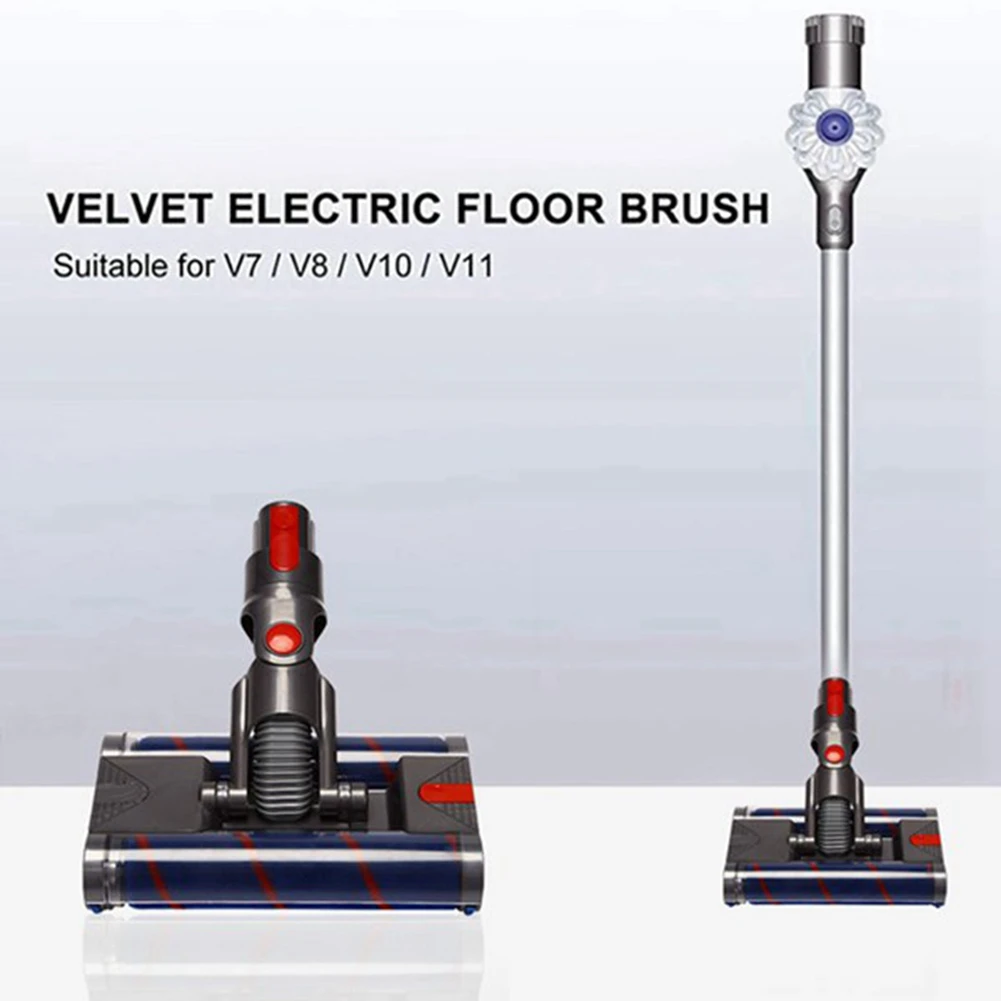 A74X Spazzola a doppio rullo morbida Soffice testa per pavimenti per aspirapolvere Dyson V7 V8 V10 V11 Parti girevoli