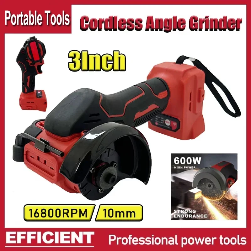 

Подходит для аккумуляторной угловой шлифовальной машины Milwaukee, 3-дюймовый полировальный станок, мини-алмазная резка, шлифовальные инструменты для аккумулятора 18 В