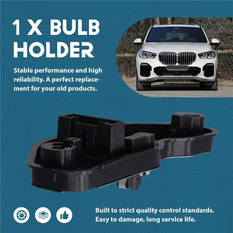 

ABQB-New Tail Light Bulb Holder Rear Light Side Panel For BMW X5 E70 E70N 2010-2019