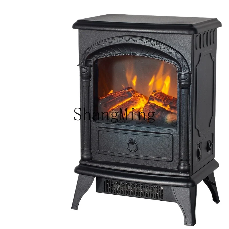 

ZYY electronic fireplace heater household living room heating furnace decorative cabinet
