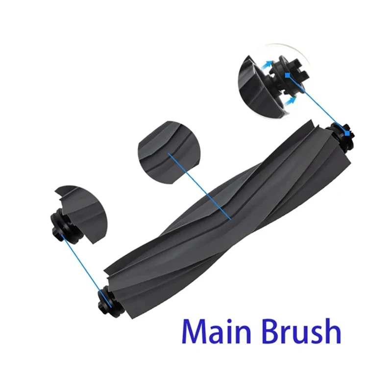 ل Dreame X40 X40 Ultra/X40 Pro جهاز آلي لتنظيف الأتربة استبدال الجانب الرئيسي فرشاة ممسحة منصات الخرق فلتر Hepa كيس لجميع الغبار المبيعات