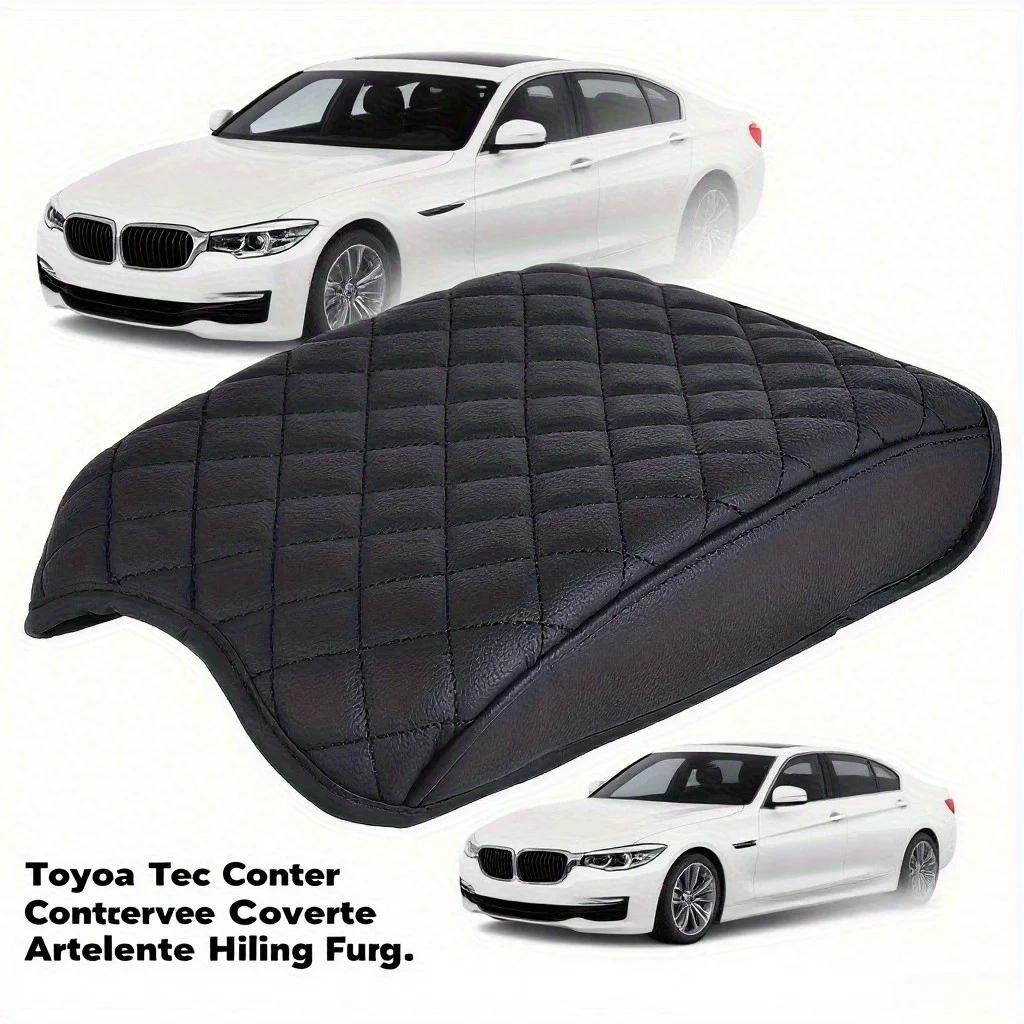 

Чехол на подлокотник центральной консоли автомобиля для Toyota tacoma, подлокотник, коробка, накладка, защита крышки консоли (черный)