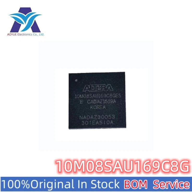 New Original Stock IC Electronic Components 10M08SAU169C8G BGA-169 Programmable Logic Devices (CPLD/FPGA) Series BOM Offer