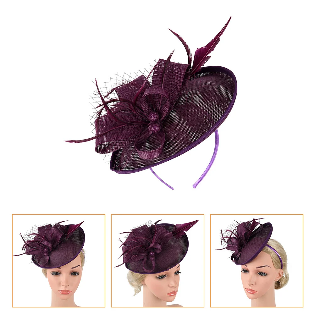

Elegant Veil Headband Flower Women Headwear Party Wedding Gift Accessory for Female Friends Gatherings