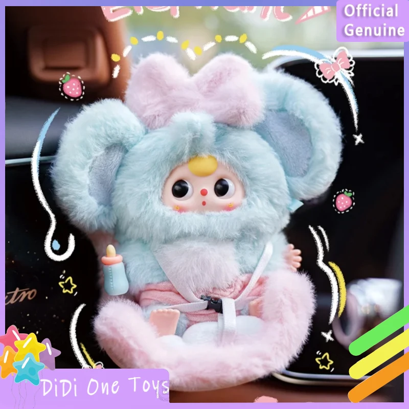 

Genuine Baby Three Vehicle-Mounted Baby Series Vinyl Blind Box Mystery Box Creative Doll Cute Trendy Ornaments Surprise Kid Girl