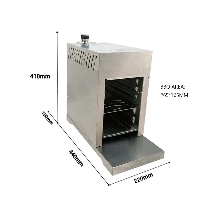 

Новый многофункциональный гриль-барбекю, бытовой уличный портативный газовый гриль-барбекю, бездымная высокотемпературная машина для стейка