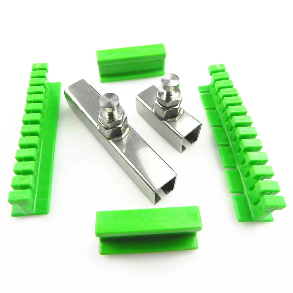 

6pcs Car Dent Puller Repair Tool Set Stainless Steel Groove Strip Removal Flat Metal Surface Automobile Panel Dent Fix