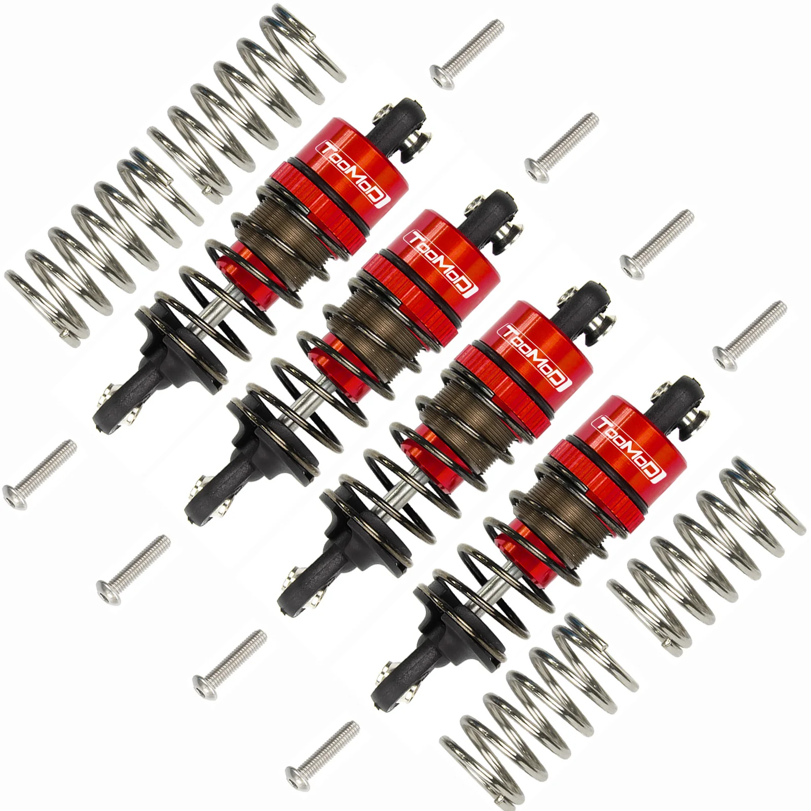 1/10 RC Oliegevulde Schokdemperkit voor ARMMR HSP LosiTamiya TT02 TT01 WR-02 M05 M06 TA05 On Road Auto Drift Auto Upgrade Onderdelen - afbeelding 1