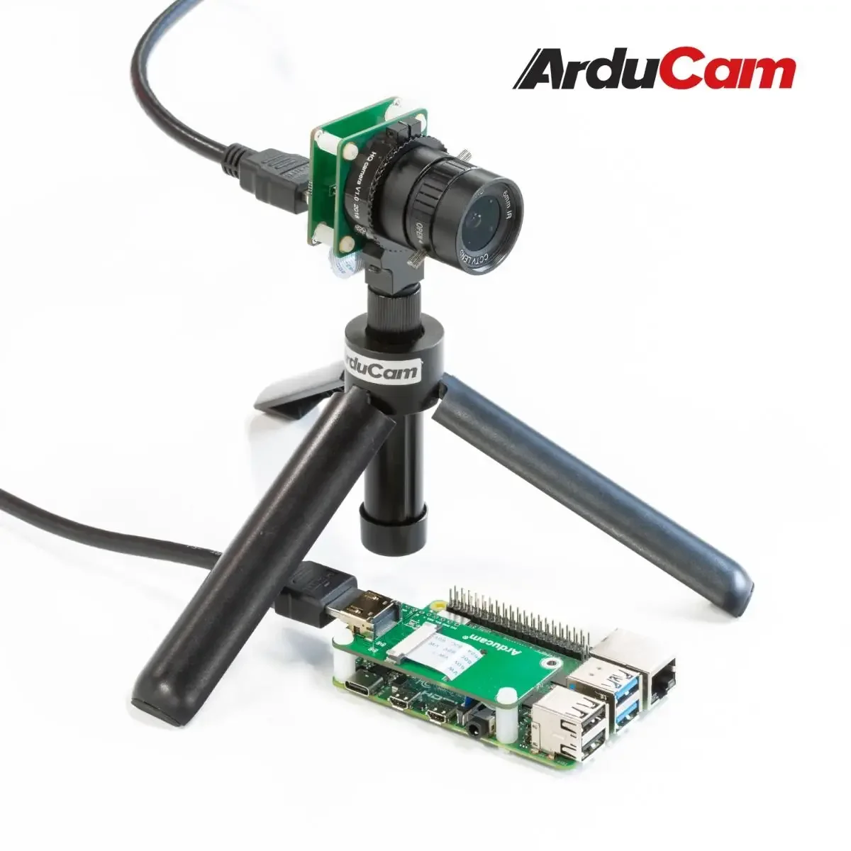 

Arducam CSI to HDMI Adapter Board for 12MP IMX477 Raspberry Pi HQ Camera, HDMI Cable Extension Module with 15pin 60mm FPC Cables