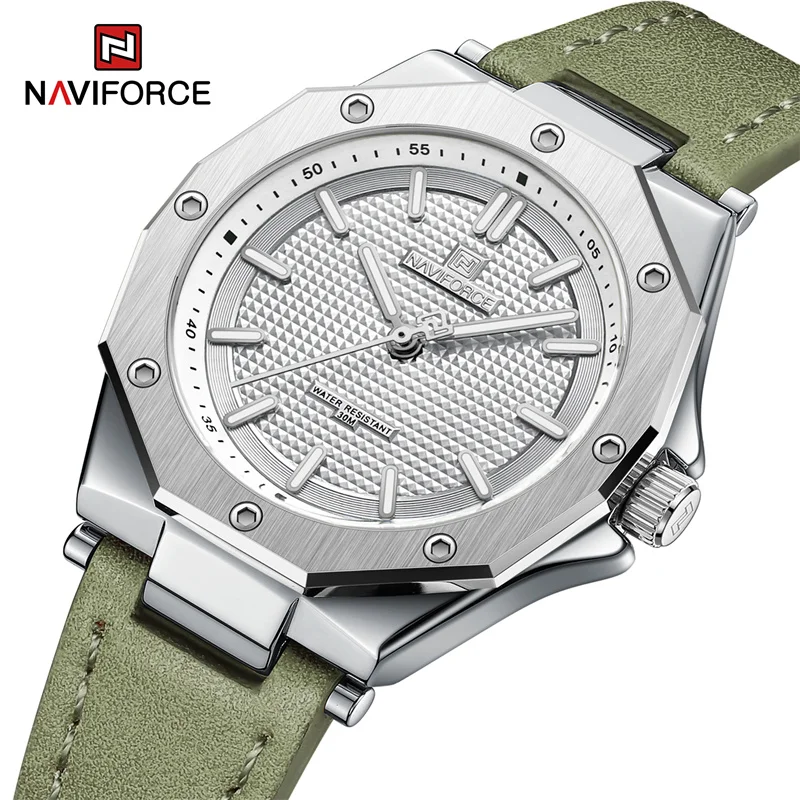 NAVIFORCE – montre classique pour femmes, étanche, lumineuse, à la mode, luxueuse, cadeaux, 2023, 5026