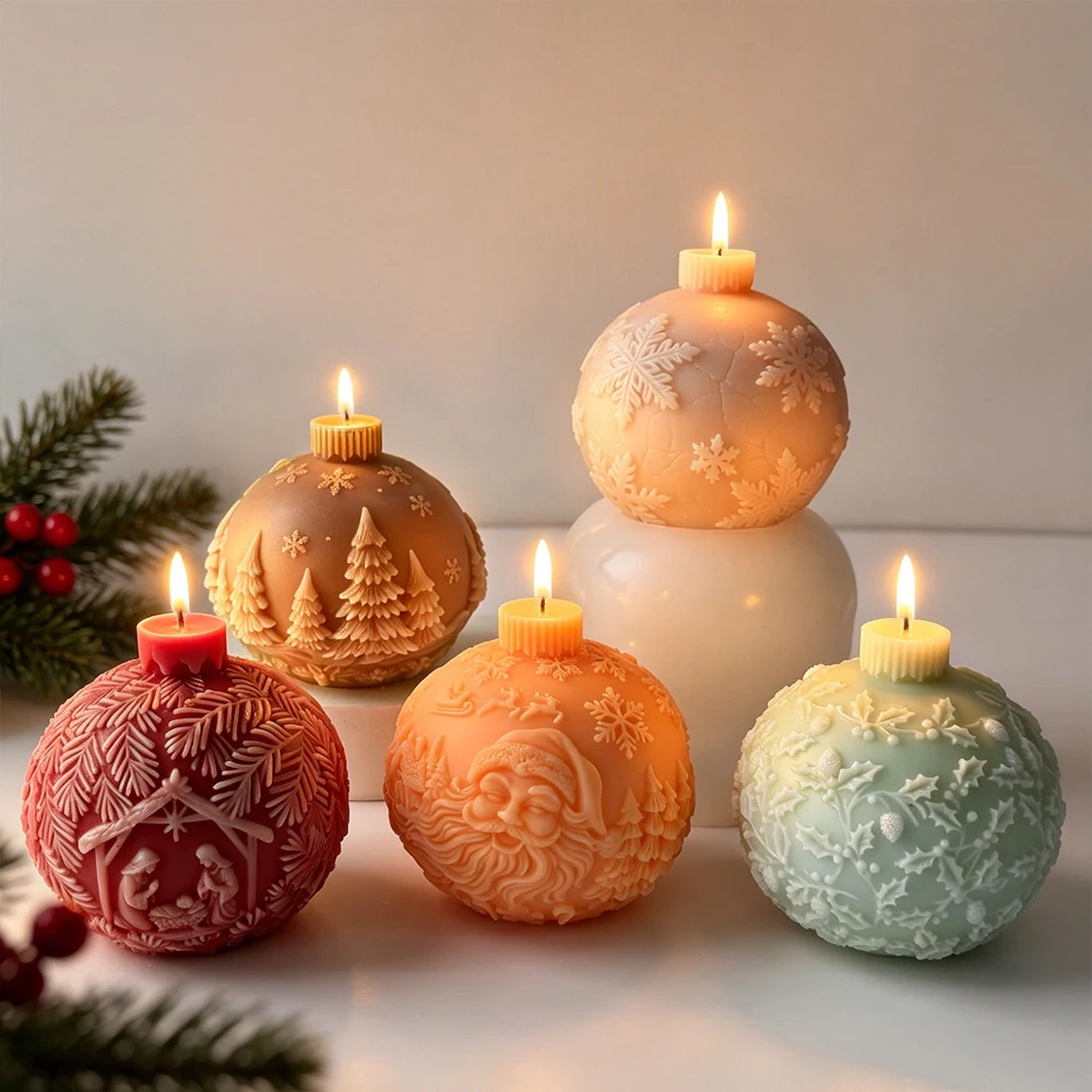 Christmas Crystal Ball Aromath - Candle Making Books For Beginners 评论和价格
