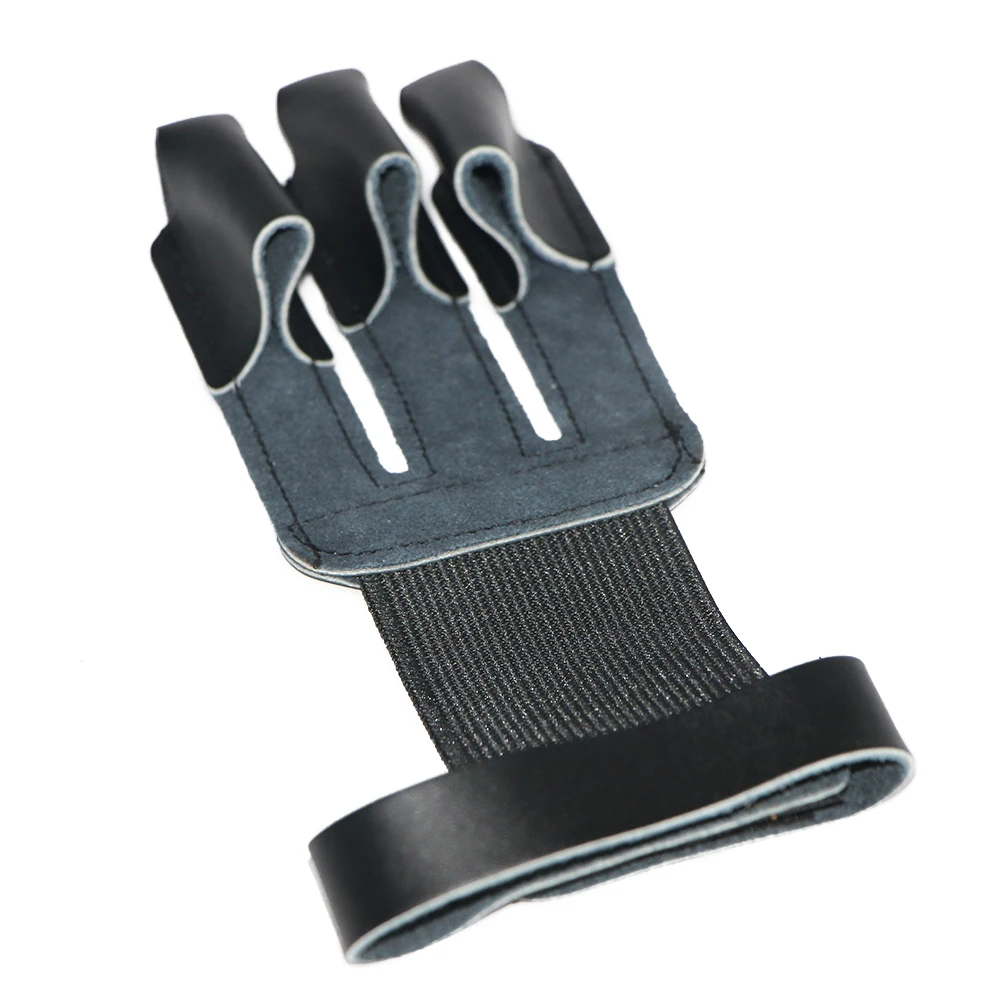 Black Cowhide Arm Guards Archery Hunting Hand Protector Outdoor Sports Shooting Training Accessories Guard Protection Forearm