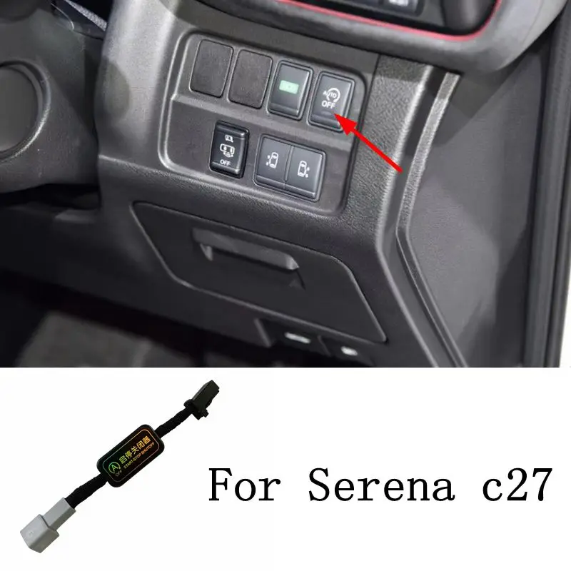 Automatic Start Stop Button Switch Engine System Off Closer For Nissan serena c26 c27 accessories