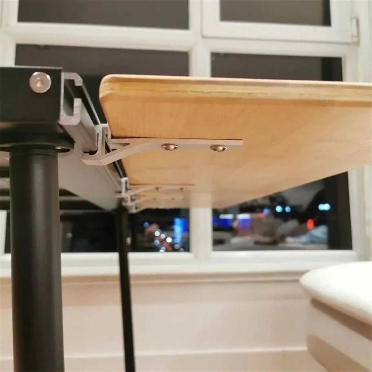 Boucles de liaison de plaque d'extension, joint de rail en alliage, boucles coulissantes, crochet de connexion pour accessoires de table de camping, style 3