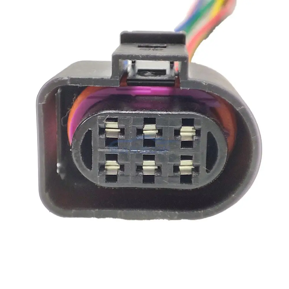 1/5/10 PCS 1J0973733 6 Pin 3.5mm Automotive Waterproof Plug LSU 4.2 Oxygen Sensor Connector for Audi VW