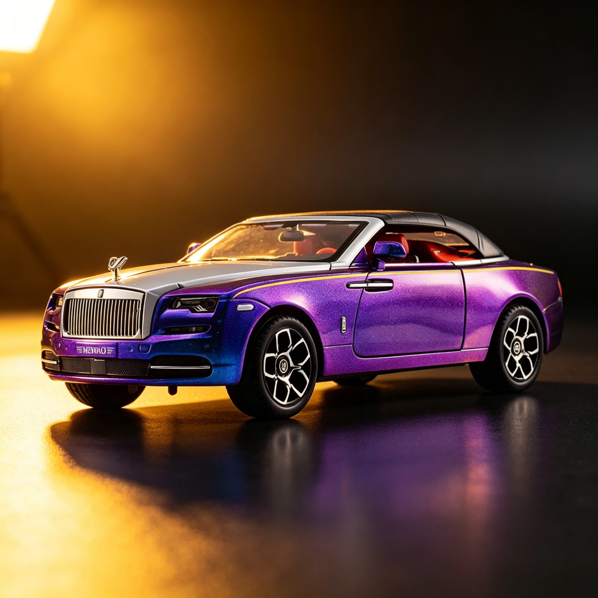 

1:24 Dawn Alloy Metal Diecast Model Car Home Trendy Ornaments Collection Hobby Gifts