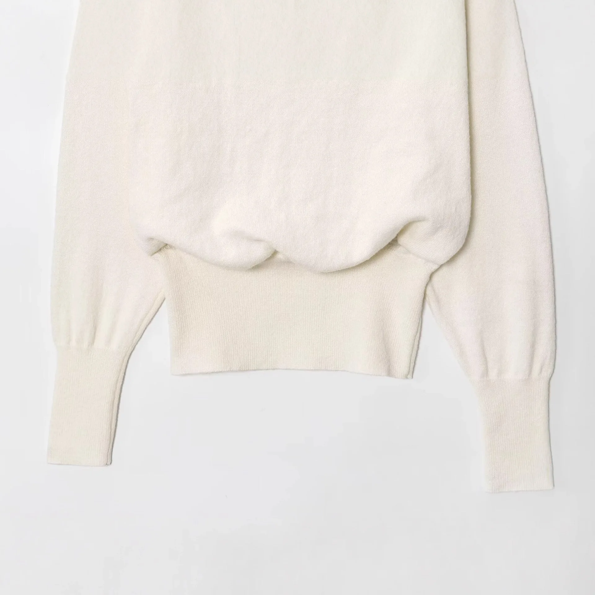 American Style Sloping Shoulder And Waist Lazy Sweater, Autumn And Winter Warm Long Sleeved Knitted Sweater, Solid Color Sweater