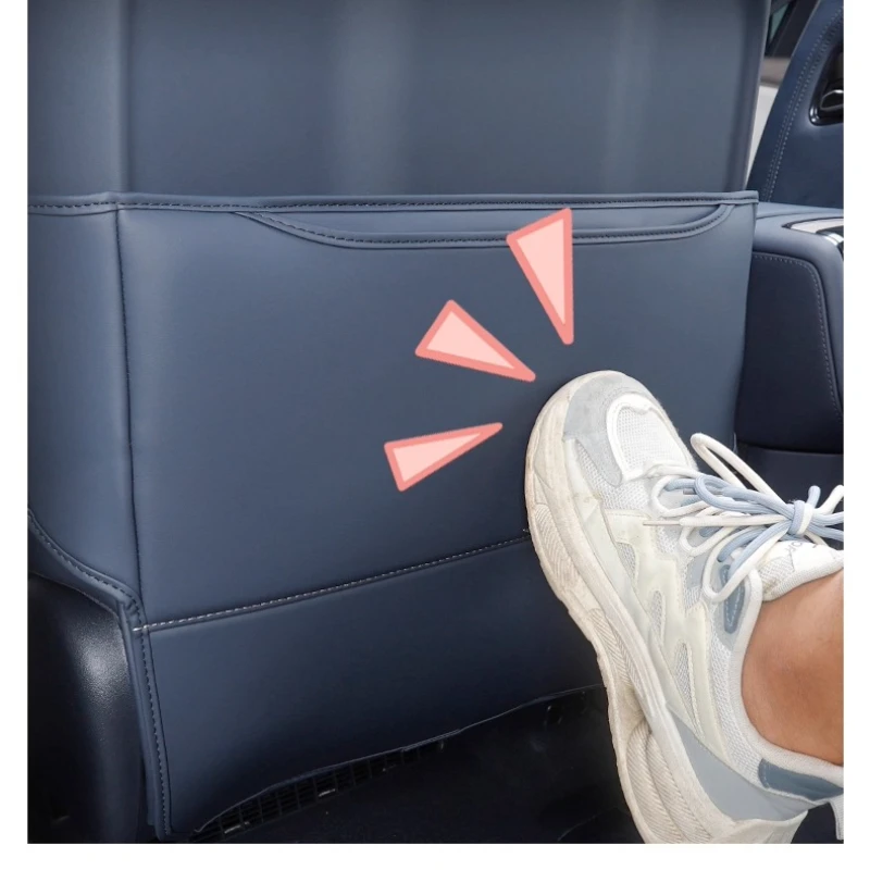 

For Zeekr 9X Rear seat anti kick pad scratch and dirt protection pad interior modification accessories