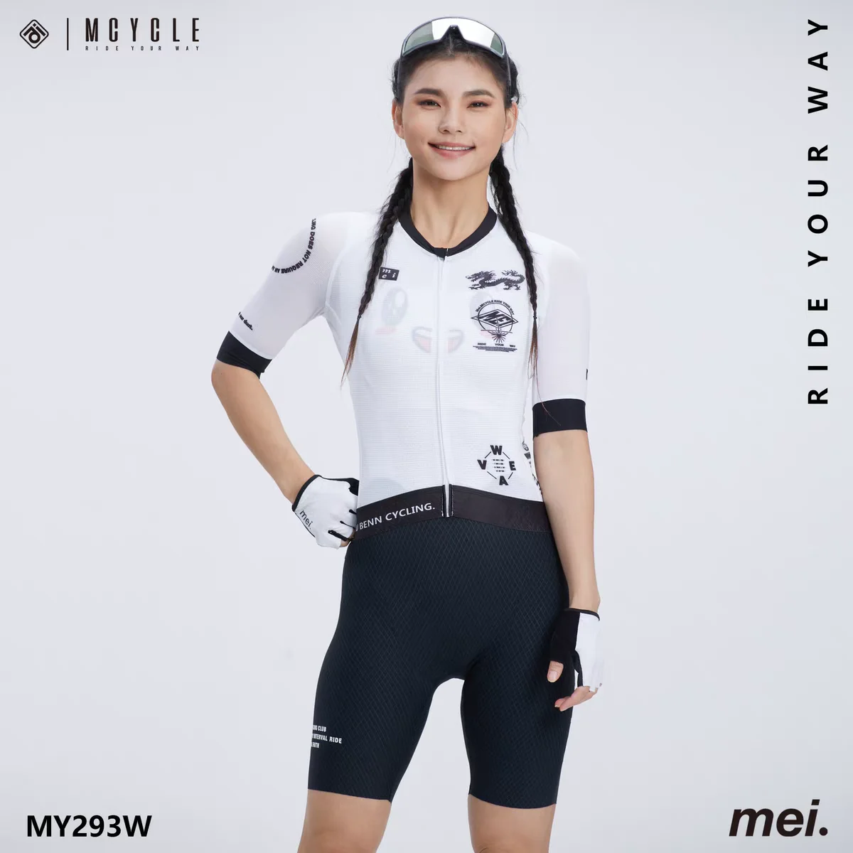 

Mcycle Summer Cycling Clothing Quick Road Bike Jersey Breathable Sleeve Unisex Cycling Jersey Shirt