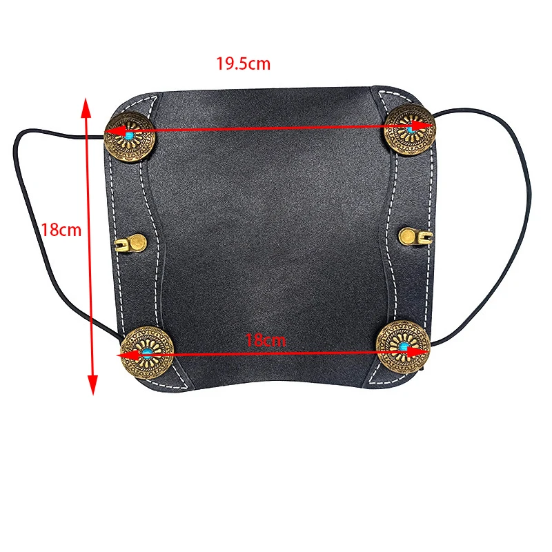 1PC Traditional Cowhide Arm Guard Adjustable Archery Arm Guard Protection Bow Accessory Protection Safe Strap Armband