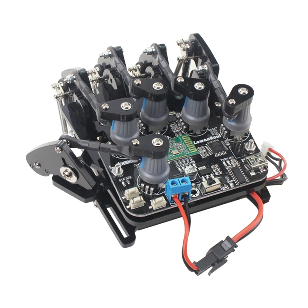 

Open Source Glove /Wearable Mechanical Somatosensory Control of Exoskeleton Robot Control