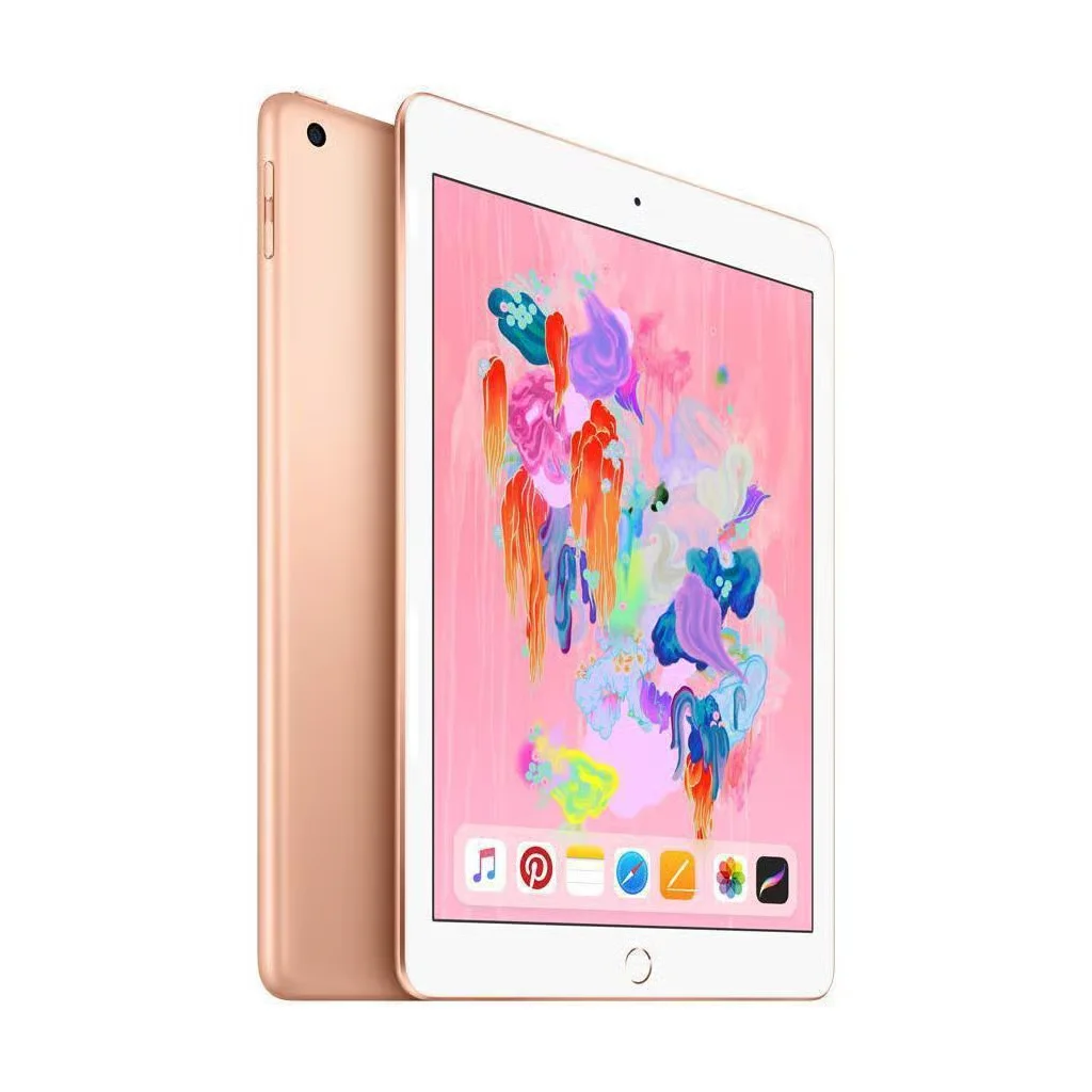 جهاز Apple iPad 9.7 بوصة 2018 iPad 6th Gen Wifi + الخلوية 96% جديد 32 جيجابايت 9.7 بوصة IPS LCD iPad Tablet