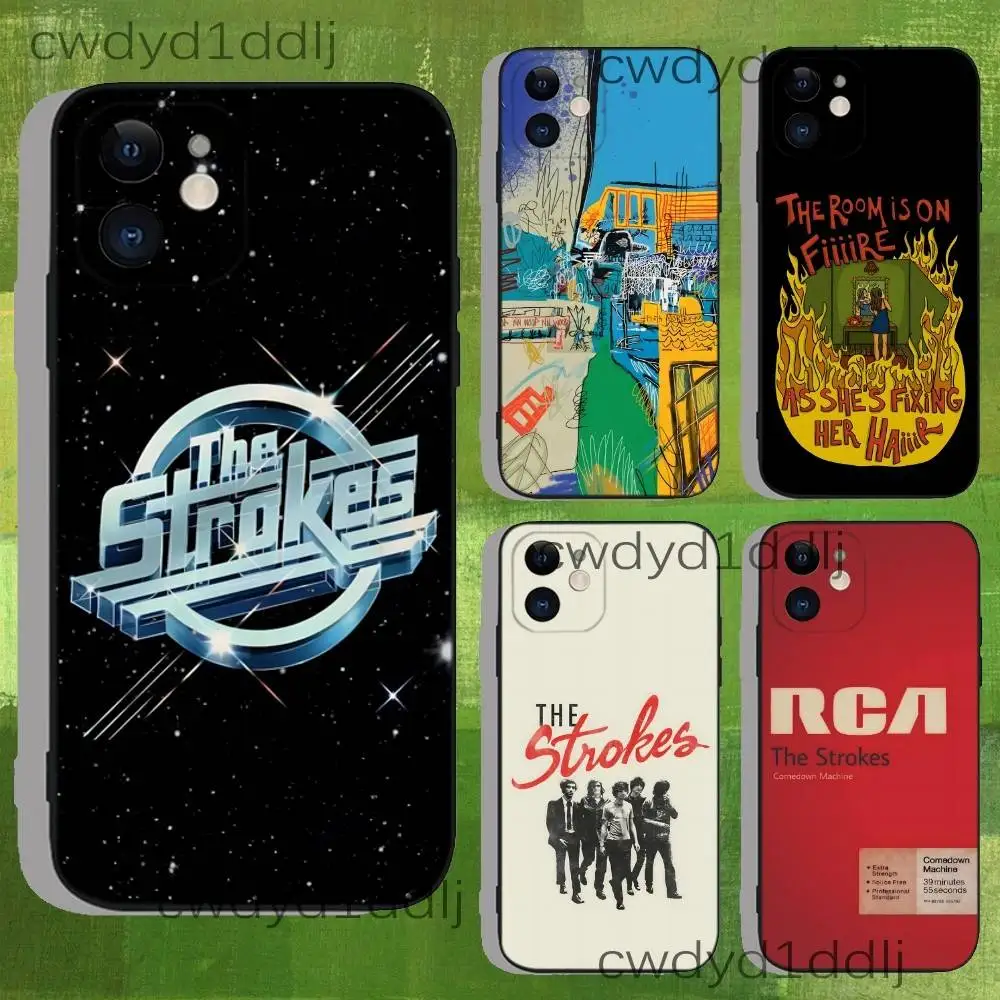 

The S-Strokes The New Abnormal For iPhone 17,16,15,11,12,14,13 Pro Max Mini XS,XR,7 Plus 16E Air Soft Black Dustproof Phone Case