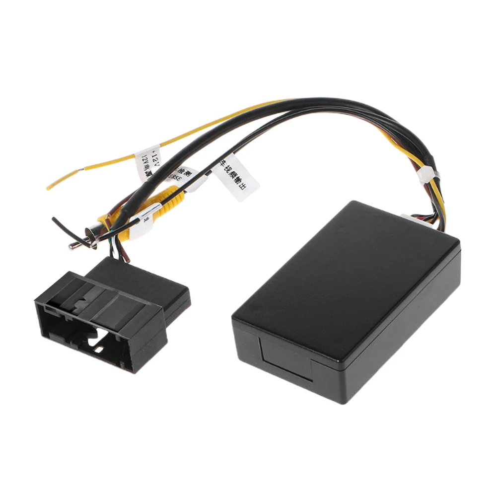 12V Backup Camera Converter RGB Naar AV Parking Camera Decoder Reverse Camera Interface voor Volkswagen RCD510 RNS510 RNS315