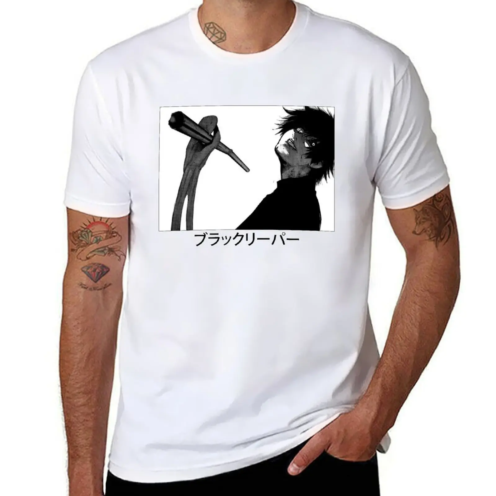 

Ken Kaneki - Black Reaper T-Shirt man t shirt heavy cotton essential t shirt T-Shirt
