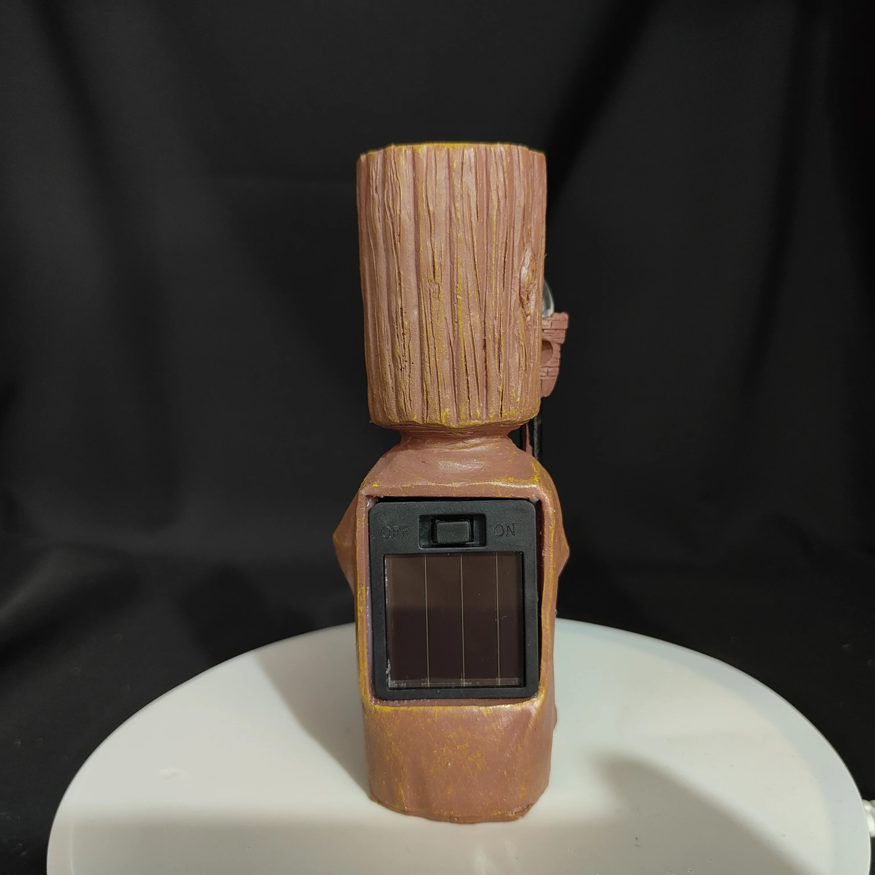 تمثال طوطم عزم دوران شمس مايان ، ديكور ليلي للحديقة الخارجية المنزلية ، زينة حديقة قديمة