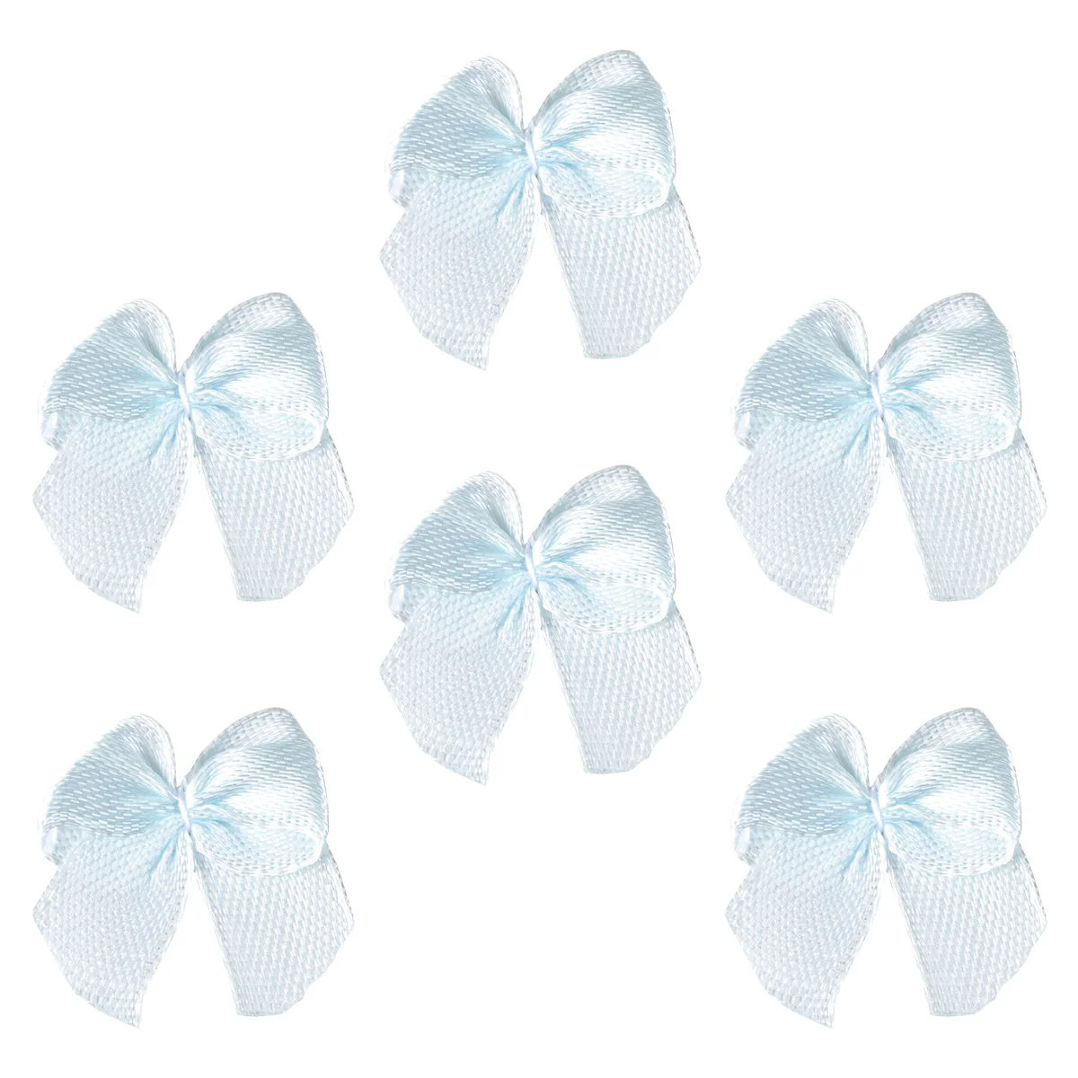 

100pcs Bow Flowers Hair Ornaments Handmade Ribbon Bows for Girl Crafts Accessories Wedding Decor Gift Scrapbook DIY Premium